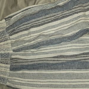 Indigo Rein Striped pants 55% linen